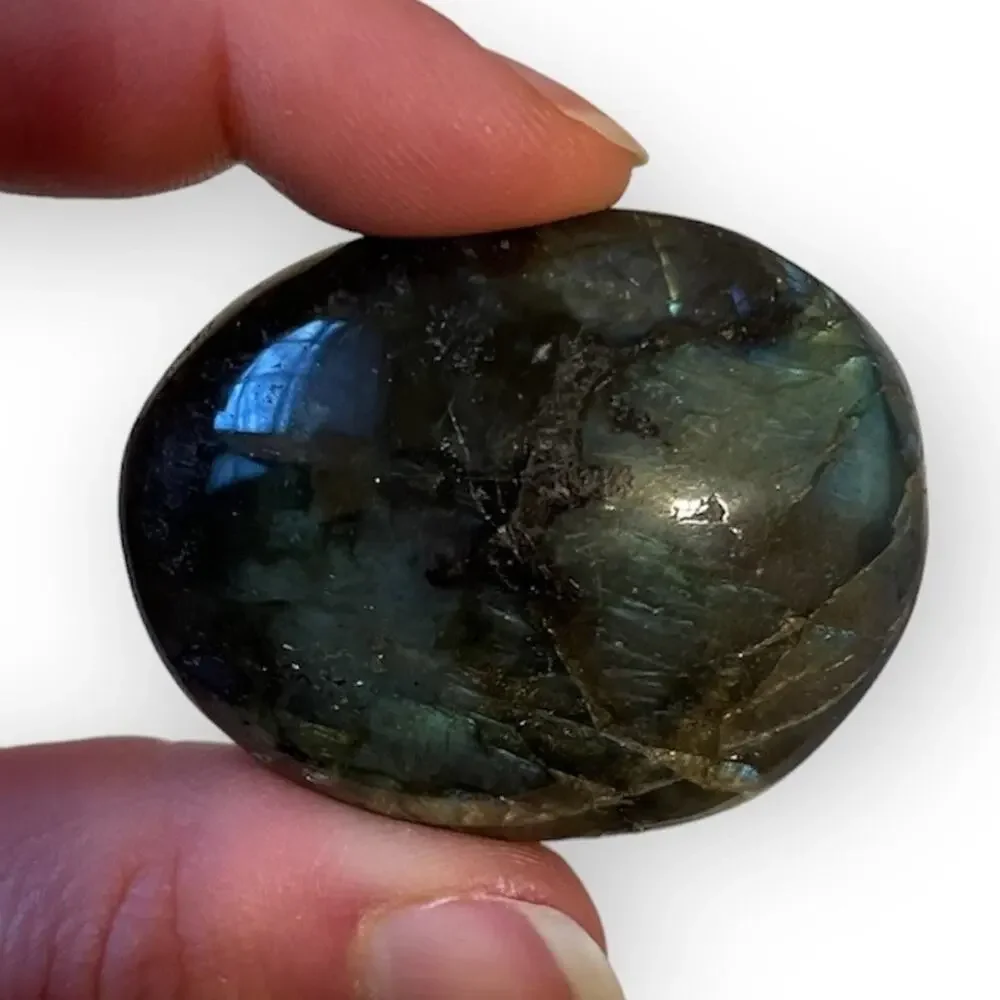Labradorite Palm Stone #1
